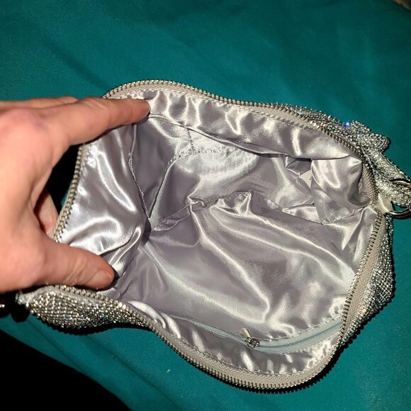 Neiman Marcus Vegas Medium Rhinestone Hobo Bag - Picture 5 of 5